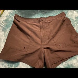 S/M brown shorts, no tag.